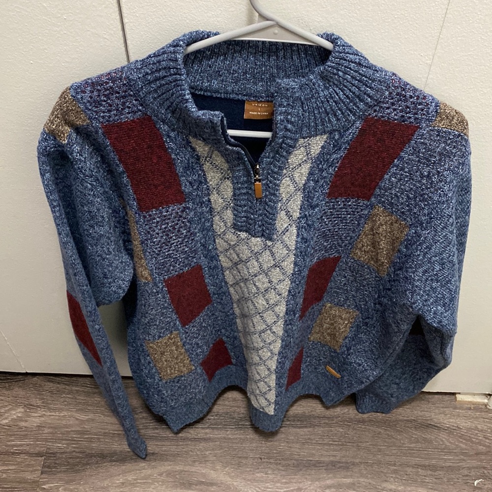 Men’s Usicon Winter Sweater, Size L